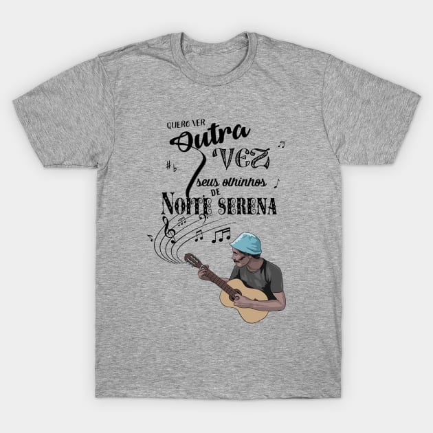 Olhinhos de noite serena T-Shirt by Leo Carneiro